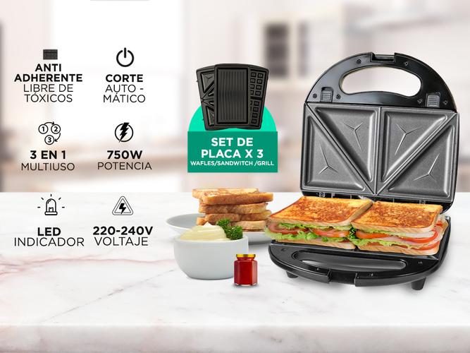 Kit Desayuno Tostadora + Pava + Cafetera + Juguera + Waflera + Yougurtera Gadnic  - 2