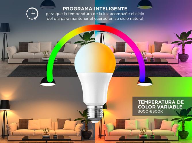 Lampara Inteligente De Escritorio Gadnic Wifi App Led RGB Smart - 2