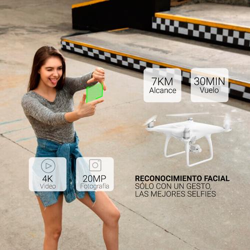 Drone DJI Phantom 4 Pro + 2 Baterias Extra - 2