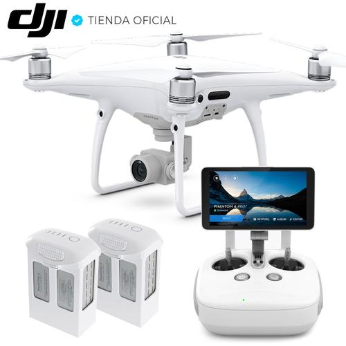 Drone DJI Phantom 4 Pro Plus + 2 Baterías Extra - 0