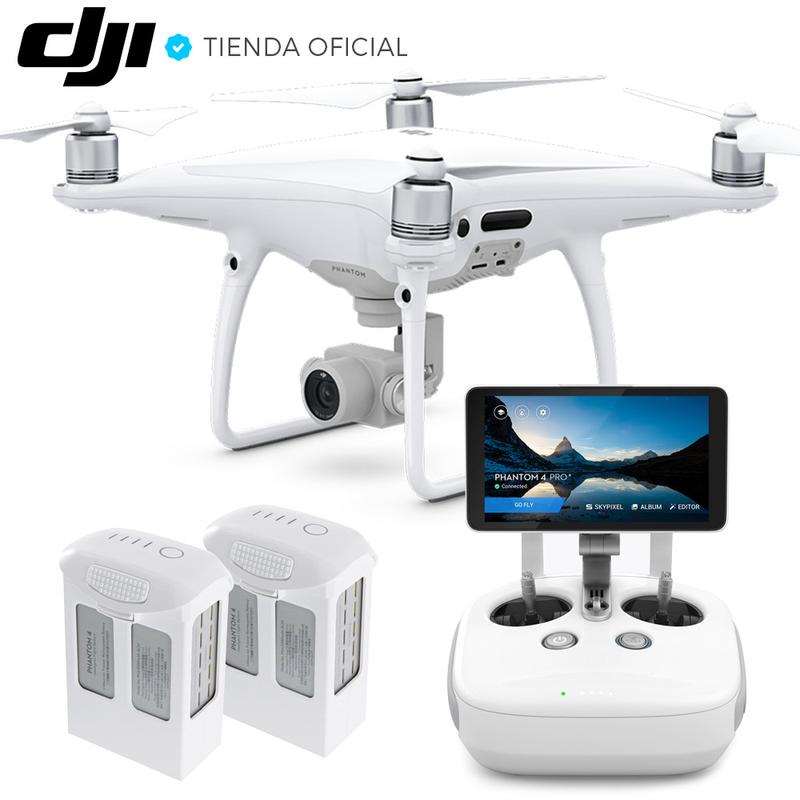 Drone DJI Phantom Pro Plus Baterías Extra Bidcom