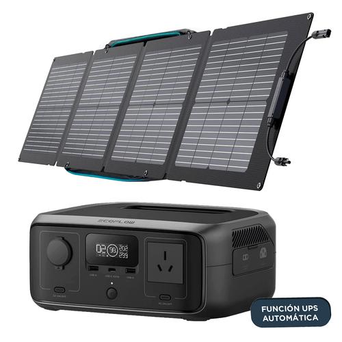 Kit Estación De Energía EcoFlow River 3 Y Panel Solar 110W - 0