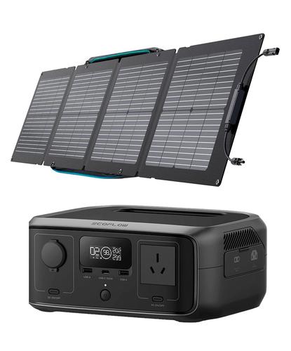 Kit Estación de Energía Ecoflow River 3 UPS Y Panel Solar 110W - 6
