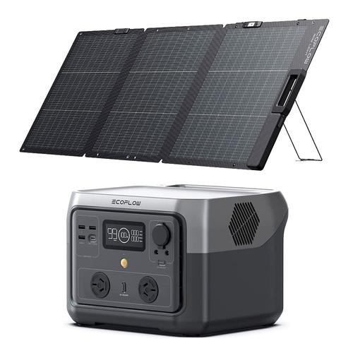 Kit Estación de Energía Ecoflow River 2 Max Y Panel Solar 160W - 0