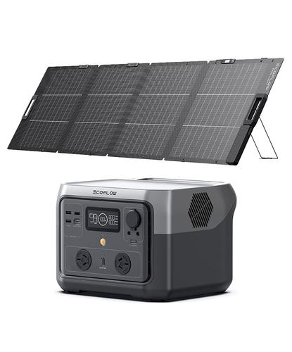 Kit Estación de Energía Ecoflow River 2 Max 500W Y Panel Solar 220W - 6