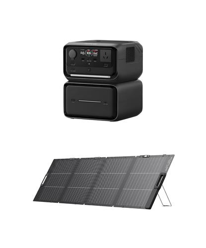 Kit Estación De Energía EcoFlow River 3 Max Plus y Panel Solar Portátil 220W  - 6