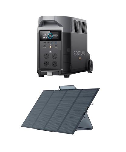Kit Generador de Energía EcoFlow Delta Pro y Panel Solar Plegable 400W - 6