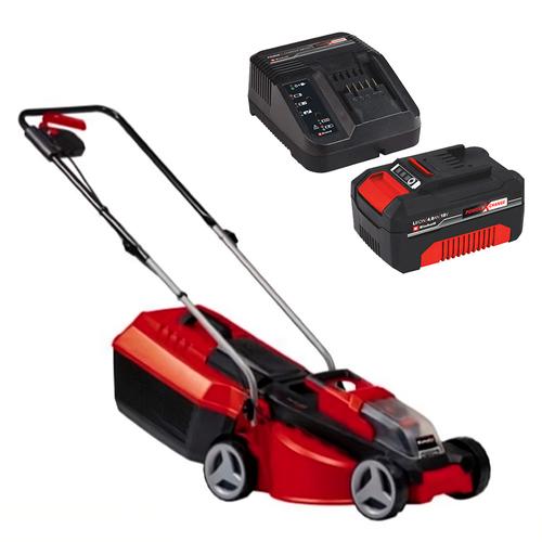 Kit Cortacésped Inalámbrico Einhell GE-CM 1830  Starter 40 Ah Bateria Litio 18v - 0