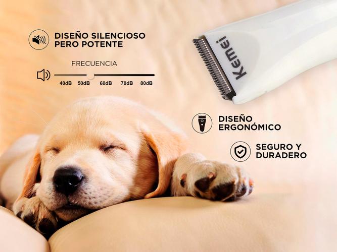 Cortadora de Pelos Profesional Kemei Km-1051 Para Perros Recargable  - 3