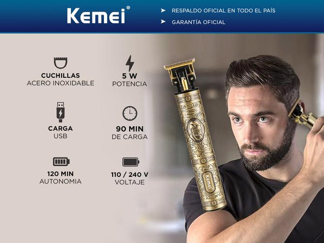 Recortadora patillera de pelo Kemei LFJ-KM-1325 Premium  - 1