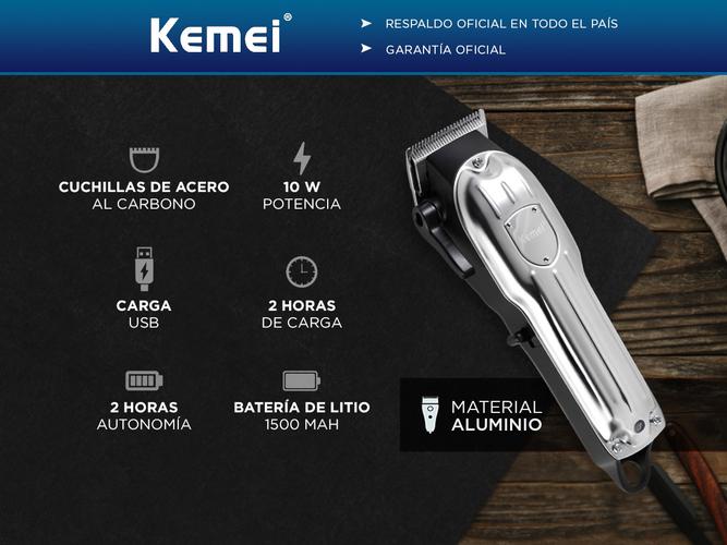 Cortadora de pelo Kemei LFJ-KM-1755 Premium Professional barberia Hair Clipper  - 1