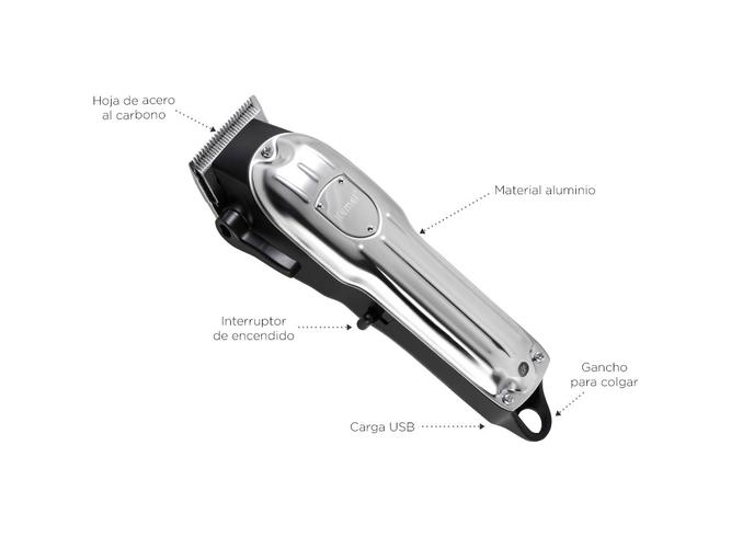 Cortadora de pelo Kemei LFJ-KM-1755 Premium Professional barberia Hair Clipper  - 5