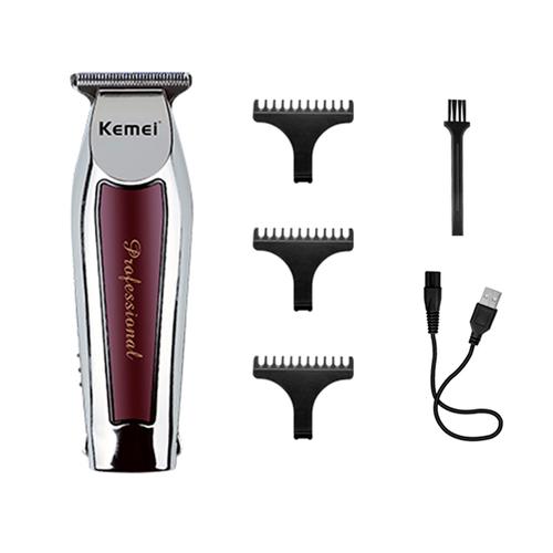 Cortadora de Pelo Profesional Kemei KM-WL9164 Recargable  - 0