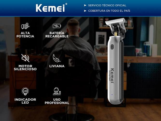 Cortadora de Pelo Profesional KEMEI KM-1757 Recargable - 1