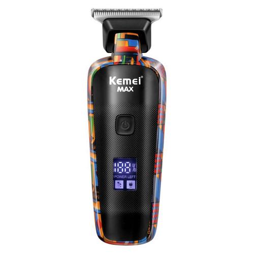 Cortadora de Pelo Afeitadora Eléctrica Kemei KM-5090 Display LCD - 0