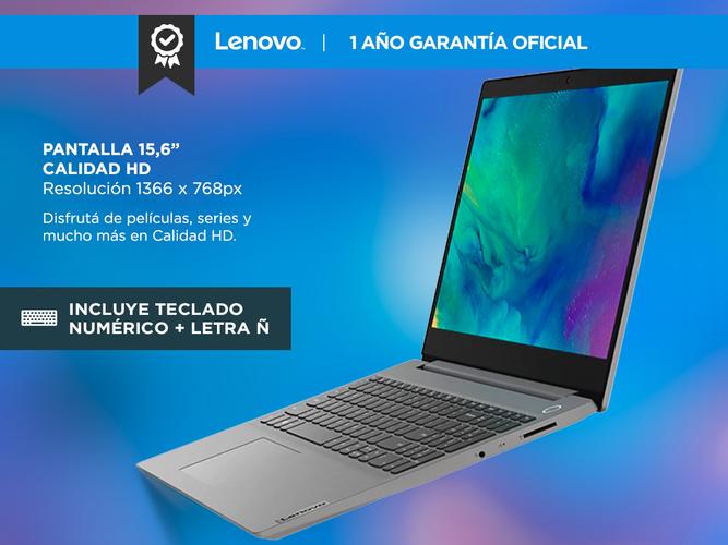 Notebook Lenovo Ideapad 3 Intel Core i3-1005G1 8gb sSD 240GB HDD 1tb 15,6 Pulgadas - 3