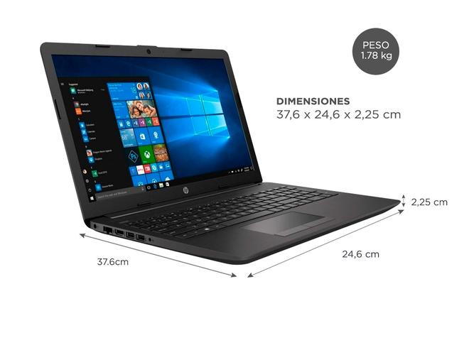 Notebook Hp 250 G7 6KZ55LT Intel Core i3 8gb 1tb 15,6 Windows 10 - 6