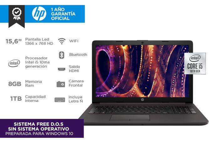 Notebook Hp 250 G7 153B9LT Intel Core i5-1035G1 8gb 1tb 15,6 - 1