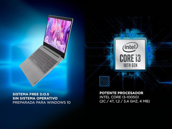 Notebook Lenovo Ideapad 3 Intel Core i3-1005G1 8gb 1tb 15,6 Pulgadas - 2