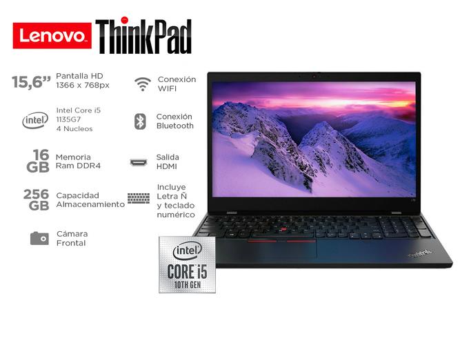 Notebook Lenovo ThinkPad L5 Intel Core i5 16gb ssd 256 GB FreeDOS - 1