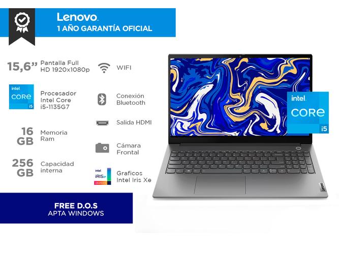 Notebook Lenovo Thinkbook 15 G2 ITL intel Core I5 ram 16Gb SSD 256Gb  - 1