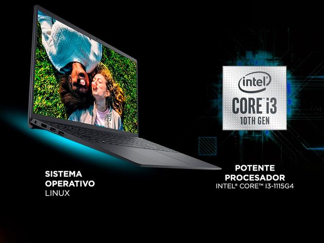 Notebook Dell Inspiron 3511 Intel core i3 ram 8Gb SSD 256Gb Ubuntu - 2