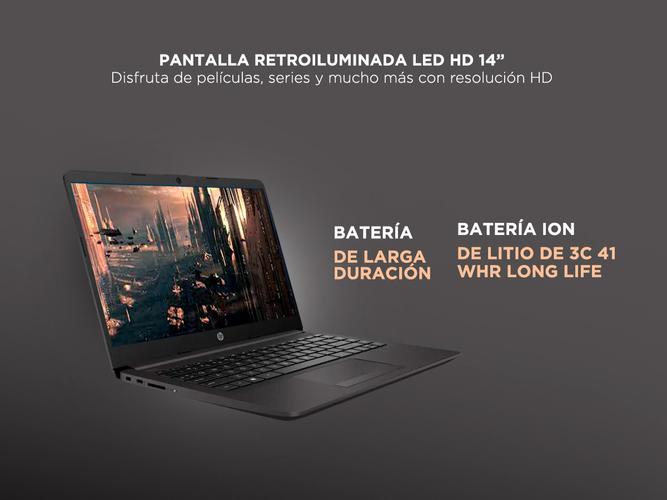 Notebook Hp 245 Amd Ryzen 3 3250u   G8 14 Hd RAM 8gb 1Tb - 3
