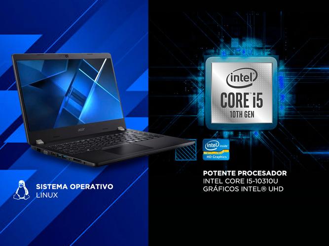 Notebook Acer Travelmate P2 I5 10310u Ram 16gb Ssd 256gb 14 Linux - 2