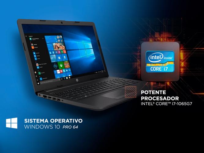 Notebook Hp 250 G7 Intel Core i7-1065 12gb 1tb 15,6 Pulgadas Win 10 - 2