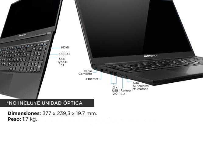 Notebook Bangho Max L5 Intel core i5 1035G1 15 Pulgadas Ssd 240gb 12gb  - 5