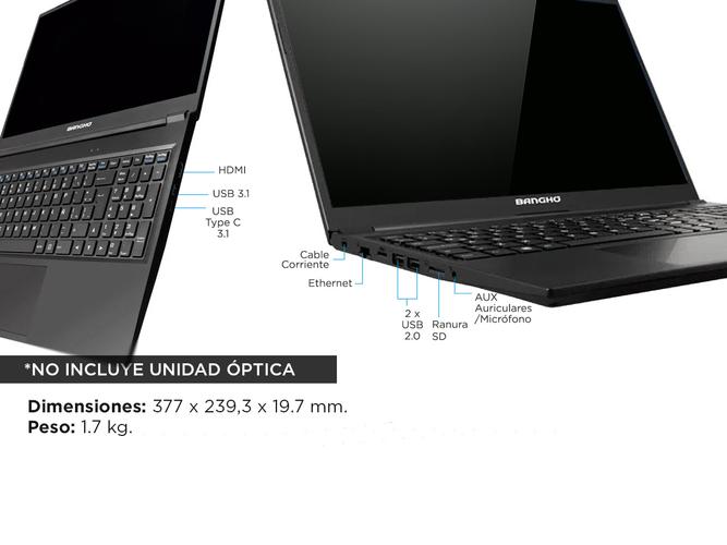 Notebook Bangho Max L5 Intel Core i7-1065G7 12gb 15,6 Pulgadas Ssd 480gb  - 5