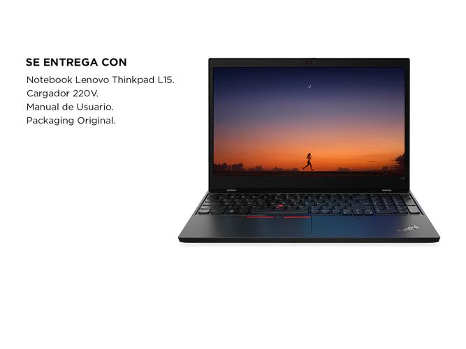 Notebook Lenovo Thinkpad L15 Intel Core i5-10210U 12GB Ssd 256GB 15,6 Pulgadas - 6