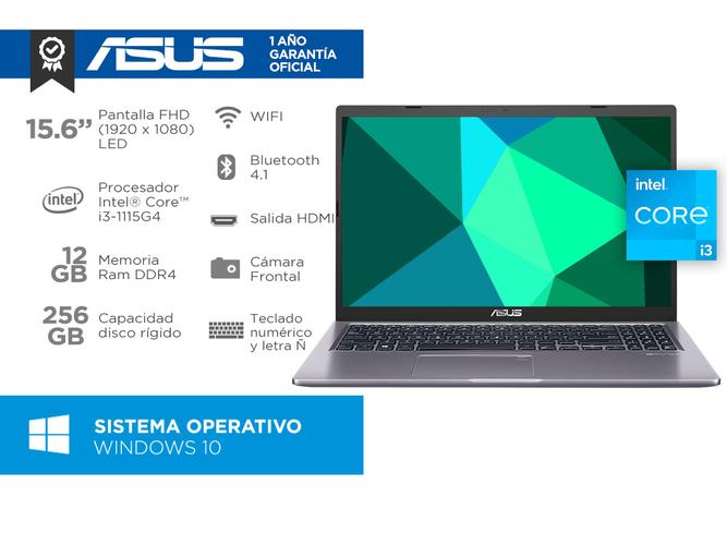 Notebook Asus X515EA Intel Core i3 12gb ssd 256gb Windows 10 - 1