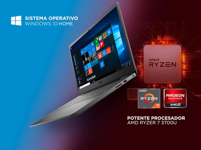Notebook Dell Inspiron 3505 Amd Ryzen 7 Windows 10 12gb Ssd 512gb  - 2