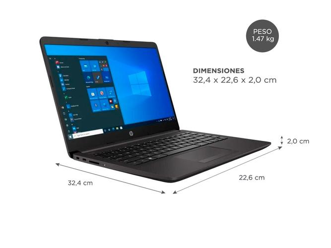 Notebook Hp 245 Amd Ryzen 3 3250u G8 14 Hd 1tb 12gb - 6