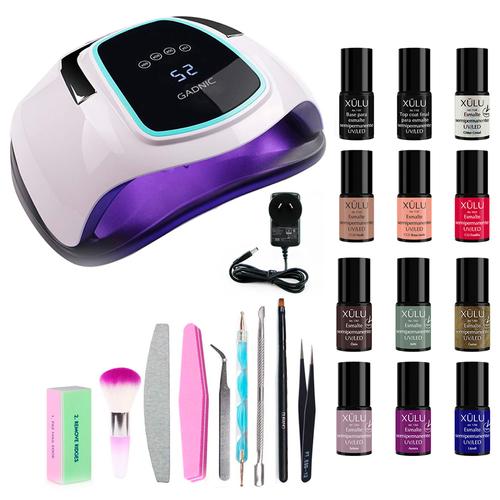 Cabina Para Uñas Gadnic BQ5 Pro UV Led 108w + 12 Esmaltes - 0