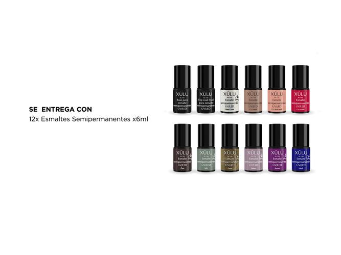 KIT Esmaltes Semipermanentes Gel Xulú x12 - 6
