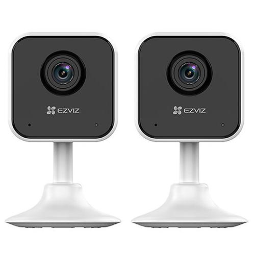 Kit Cámara de Seguridad IP Ezviz Wi-Fi Para Hogar Inteligente CS-H1c-R101-1G2WR x 2 unidades - 0