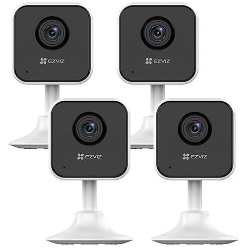 Kit Cámara de Seguridad IP Ezviz Wi-Fi Para Hogar Inteligente CS-H1c-R101-1G2WR x 4 unidades - 0