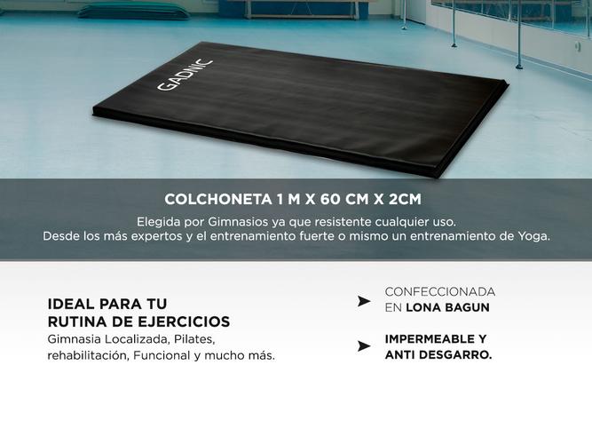 Kit Colchoneta Gadnic Fit + Bandas de Resistencia + Tobilleras 1Kg - 3