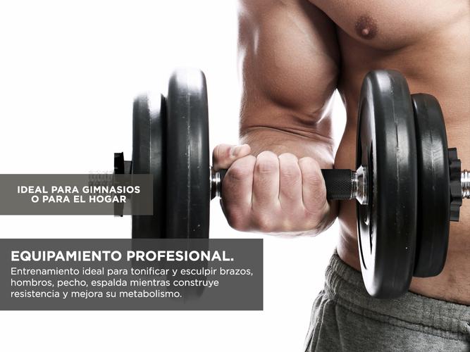 Kit Discos Recubiertos PVC Gadnic 50kg Totales - 2