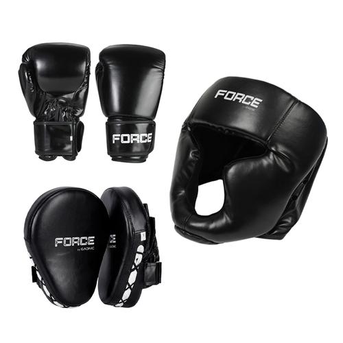 Kit de Guantes De Boxeo Gadnic 12 OZ, Punching Pad Y Protector Cabezal  - 0