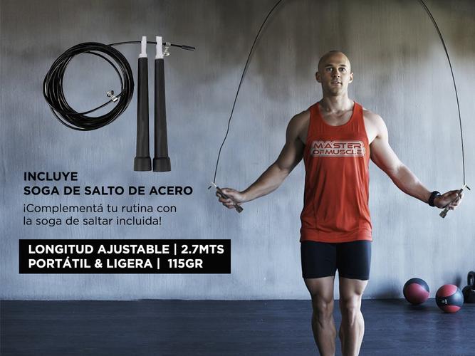 Kit Entrenamiento Ruedas Abs + Soga + Bandas Elasticas - 5