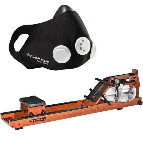 Simulador De Remo FITNES06 Gadnic + Mascara De Entrenamiento De Aire - 0