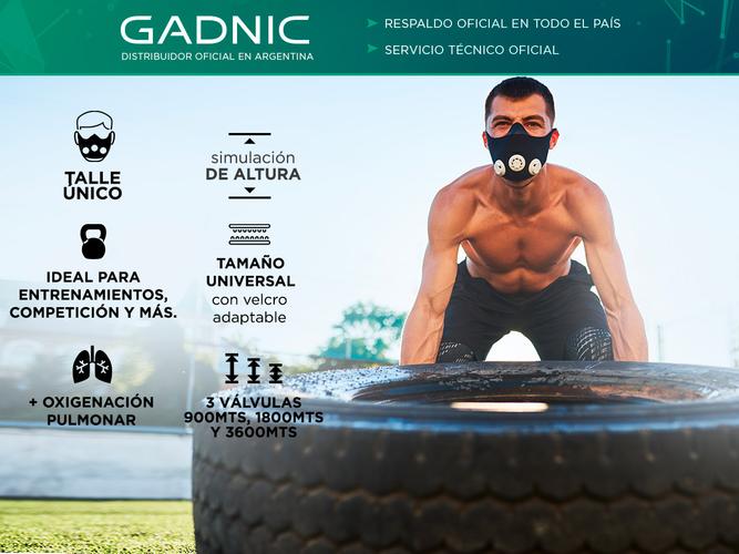 Simulador De Remo FITNES06 Gadnic + Mascara De Entrenamiento De Aire - 2