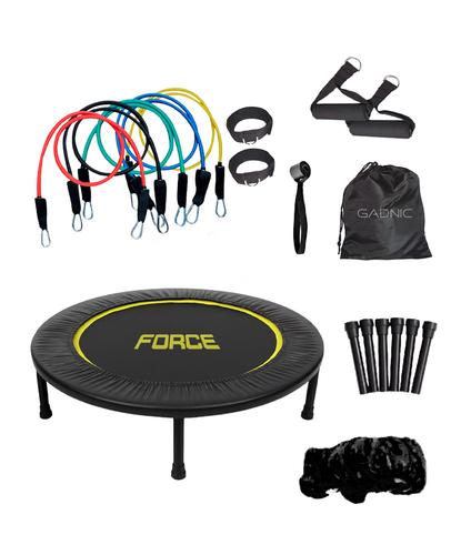 Kit Yoga Gadnic Trampolín 120 kg Gimnasio Entrenamiento + x5 Bandas Elásticas - 6