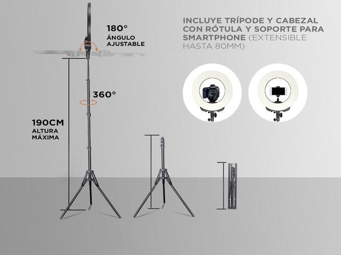 Aro de Luz Led Gadnic 46cm 18
