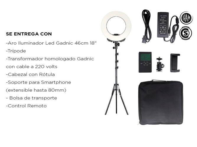Aro de Luz Led Gadnic 46cm 18