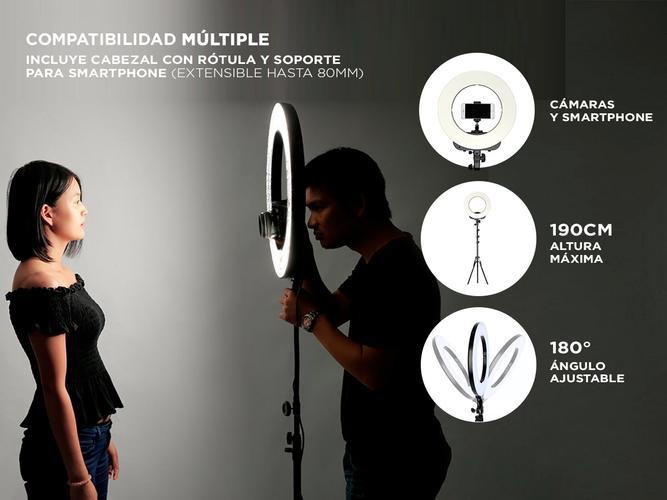 Aro Iluminador Led Gadnic 36cm 14