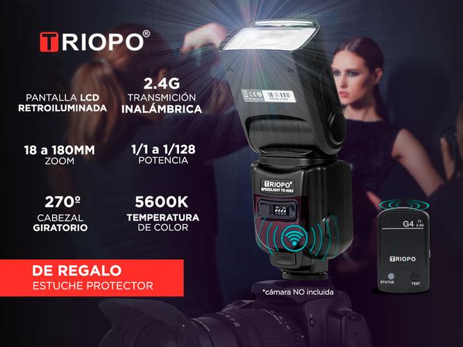 Kit Flash Triopo TR-950 Hexa Soft Box 55 cm - 4